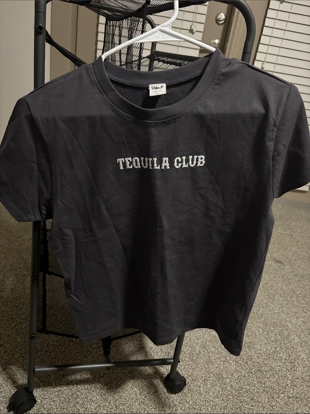 Vibe Black 'TEQUILA CLUB' Short Sleeve Tee